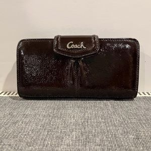Brown leather Coach Wallet